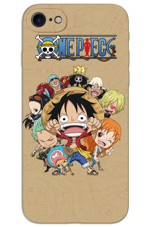 iPhone SE 2020 / 2022 Kılıf HD Desen Baskılı Arka Kapak - One Piece 1