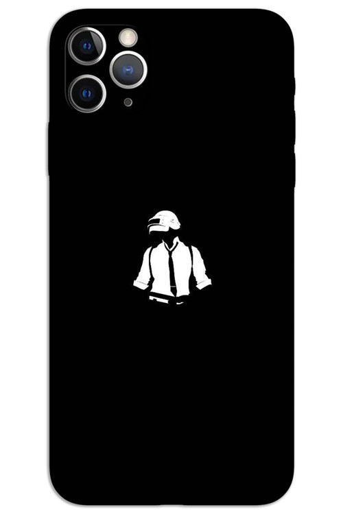iPhone 11 Pro Kılıf HD Desen Baskılı Arka Kapak - Pubg Adam