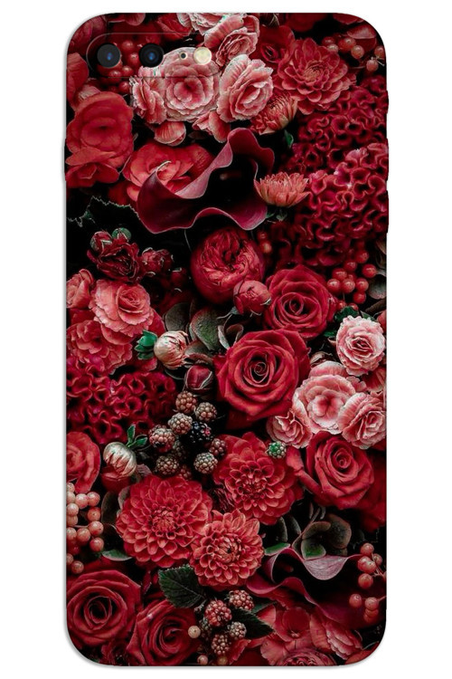 iPhone 7 Plus Kılıf HD Desen Baskılı Arka Kapak - Güller