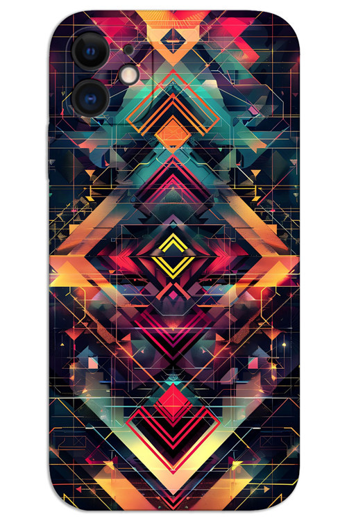 iPhone 12 Kılıf HD Desen Baskılı Arka Kapak - Motif 2