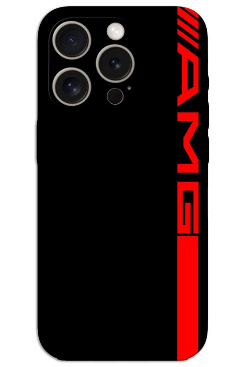 iPhone 15 Pro Max Kılıf HD Desen Baskılı Arka Kapak - AMG