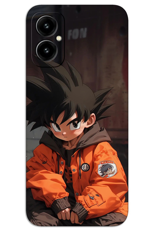 Omix X5 Kılıf HD Desen Baskılı Arka Kapak - Goku