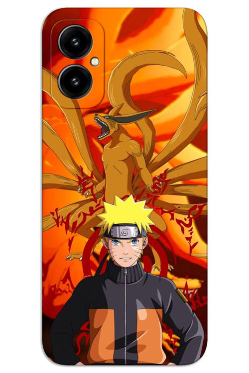 Omix X5 Kılıf HD Desen Baskılı Arka Kapak - Naruto