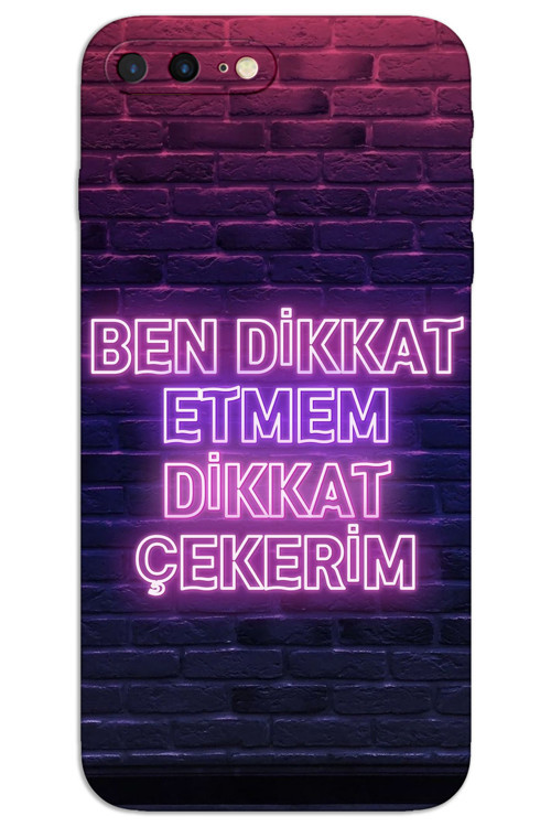 iPhone 7 Plus Kılıf HD Desen Baskılı Arka Kapak - Dikkat Çekerim