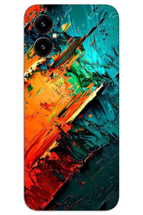 Omix X5 Kılıf HD Desen Baskılı Arka Kapak - Kristal