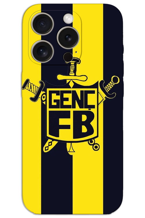 iPhone 15 Pro Kılıf HD Desen Baskılı Arka Kapak - GençFB