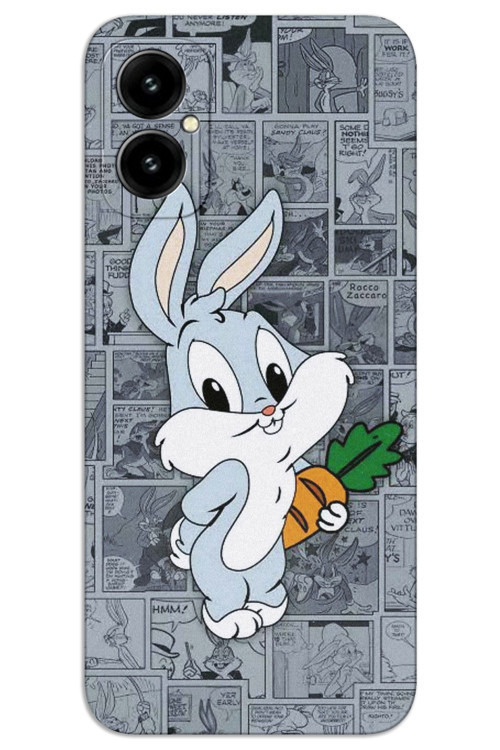 Omix X5 Kılıf HD Desen Baskılı Arka Kapak - BugsBunny 1