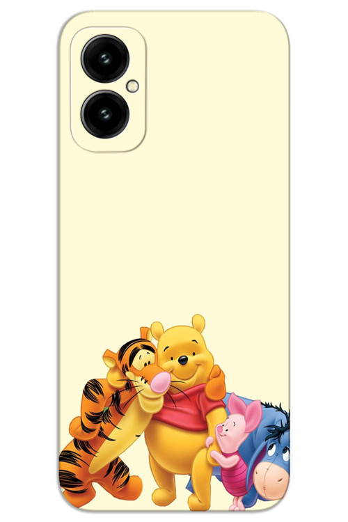 Omix X5 Kılıf HD Desen Baskılı Arka Kapak - Winnie The Pooh 3