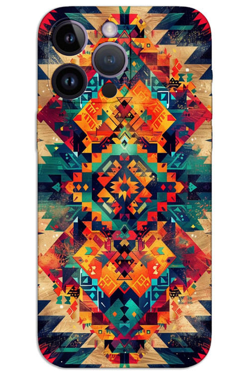 iPhone 14 Pro Kılıf HD Desen Baskılı Arka Kapak - Motif 1