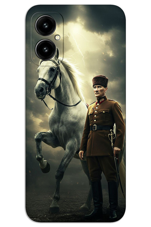Omix X5 Kılıf HD Desen Baskılı Arka Kapak - Atatürk Şimşek
