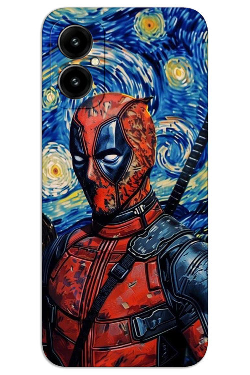 Omix X5 Kılıf HD Desen Baskılı Arka Kapak - Deadpool