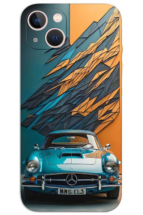 iPhone 15 Kılıf HD Desen Baskılı Arka Kapak - Merce