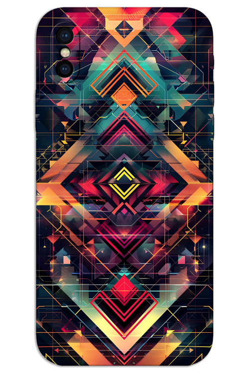 iPhone X / XS Kılıf HD Desen Baskılı Arka Kapak - Motif 2