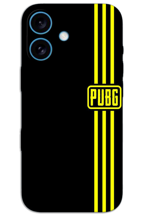 iPhone 16 Kılıf HD Desen Baskılı Arka Kapak - Pubg