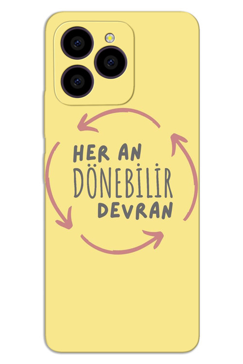 Omix X7 Kılıf HD Desen Baskılı Arka Kapak - Devran Döner