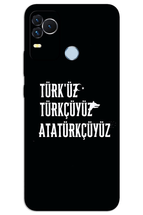 Omix X400 Kılıf HD Desen Baskılı Arka Kapak - Türkçü