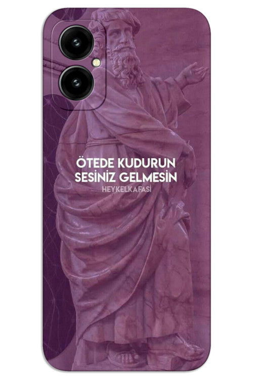 Omix X5 Kılıf HD Desen Baskılı Arka Kapak - Ötede Kudurun