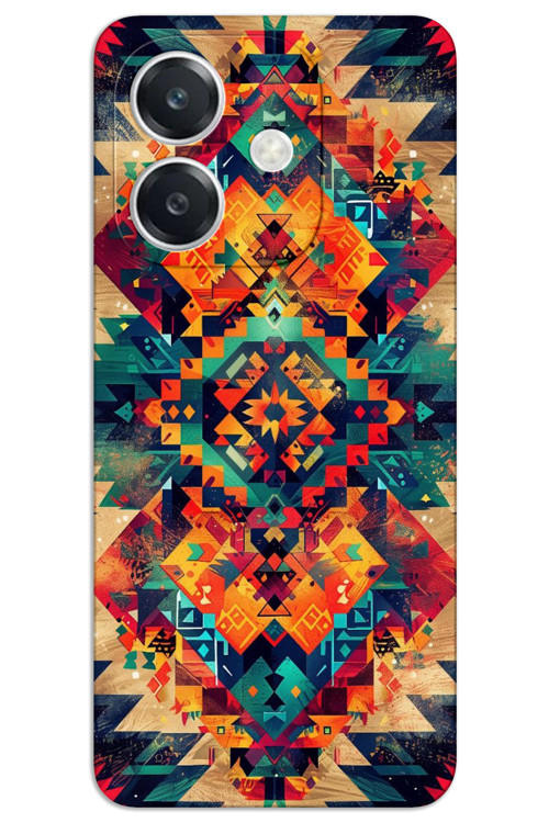 Oppo A3 Kılıf HD Desen Baskılı Arka Kapak - Motif 1