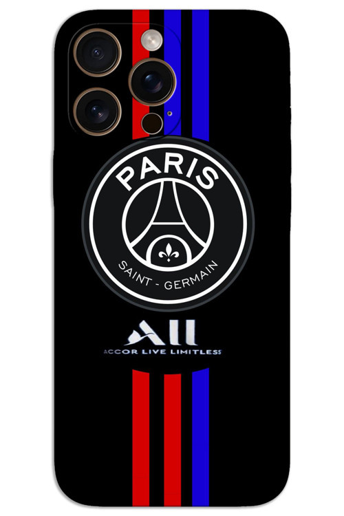 iPhone 16 Pro Kılıf HD Desen Baskılı Arka Kapak - PSG