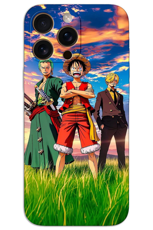 iPhone 16 Pro Max Kılıf HD Desen Baskılı Arka Kapak - One Piece 2