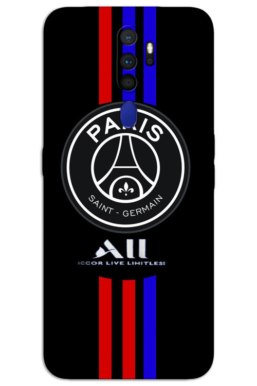 Oppo A9 2020 Kılıf HD Desen Baskılı Arka Kapak - PSG