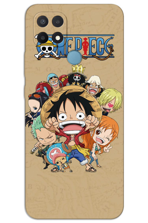 Oppo A15 / A15S Kılıf HD Desen Baskılı Arka Kapak - One Piece 1