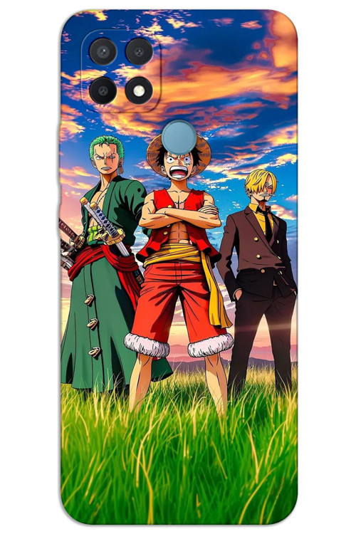 Oppo A15 / A15S Kılıf HD Desen Baskılı Arka Kapak - One Piece 2