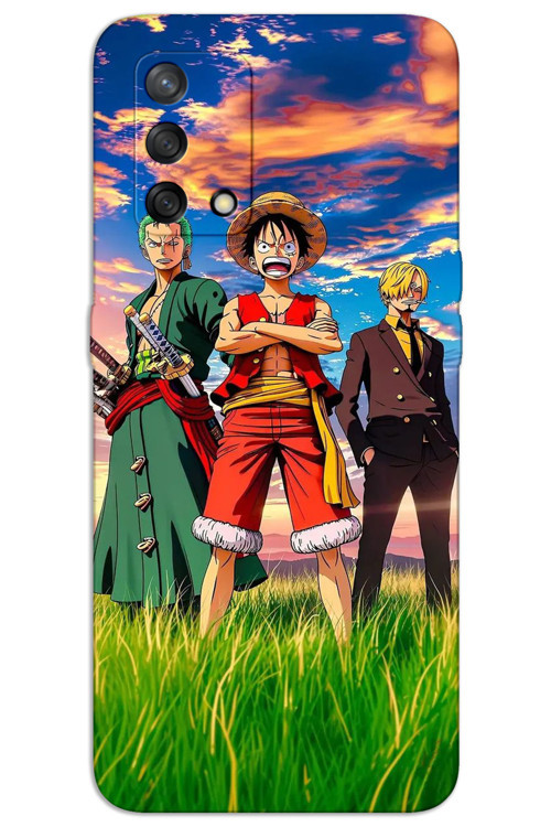 Oppo A74 Kılıf HD Desen Baskılı Arka Kapak - One Piece 2