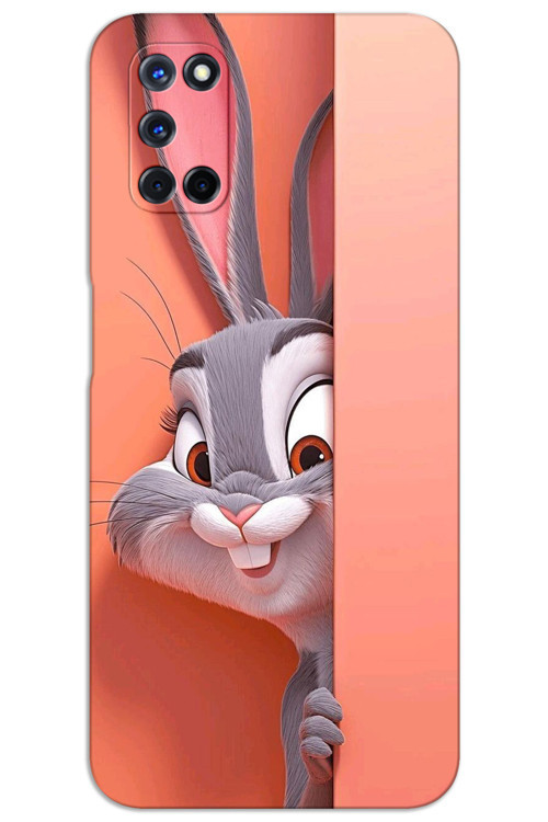 Oppo A92 Kılıf HD Desen Baskılı Arka Kapak - BugsBunny 2