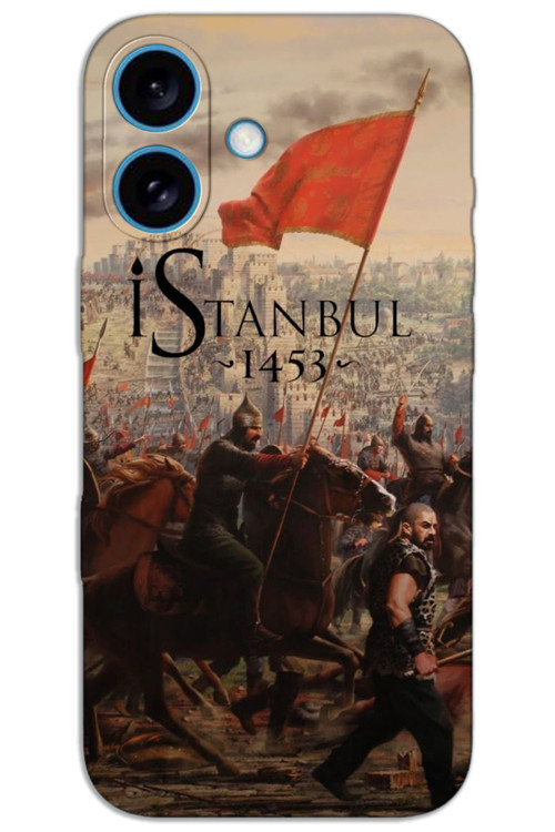 iPhone 16 Plus Kılıf HD Desen Baskılı Arka Kapak - Fetih