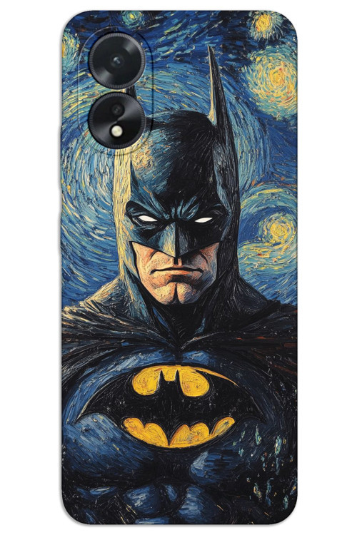 Oppo A38 Kılıf HD Desen Baskılı Arka Kapak - Batman