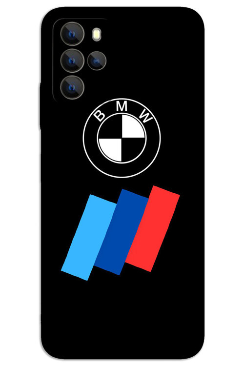 Omix X300 Kılıf HD Desen Baskılı Arka Kapak - Logo Şerit