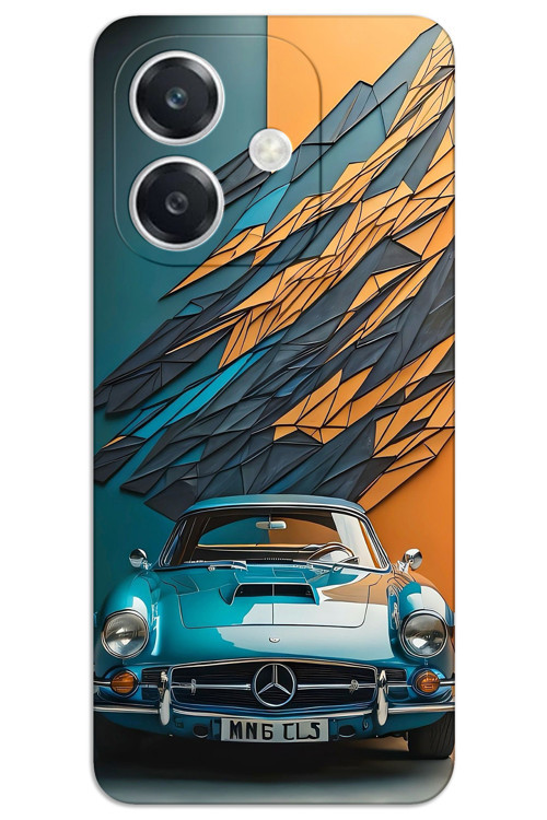 Oppo A3 Kılıf HD Desen Baskılı Arka Kapak - Merce