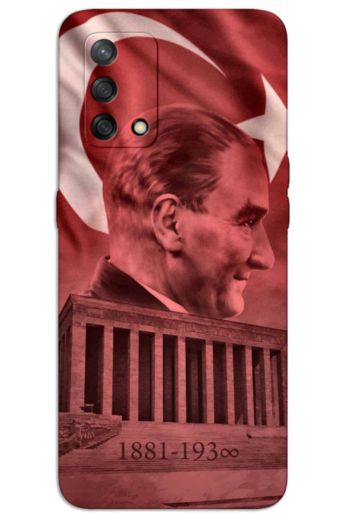 Oppo A74 Kılıf HD Desen Baskılı Arka Kapak - Atatürk Anıtkabir