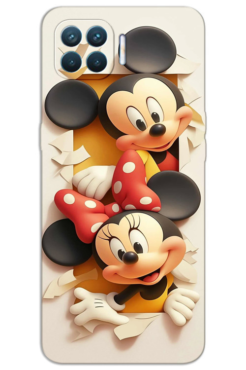 Oppo A73 Kılıf HD Desen Baskılı Arka Kapak - Mickey 2