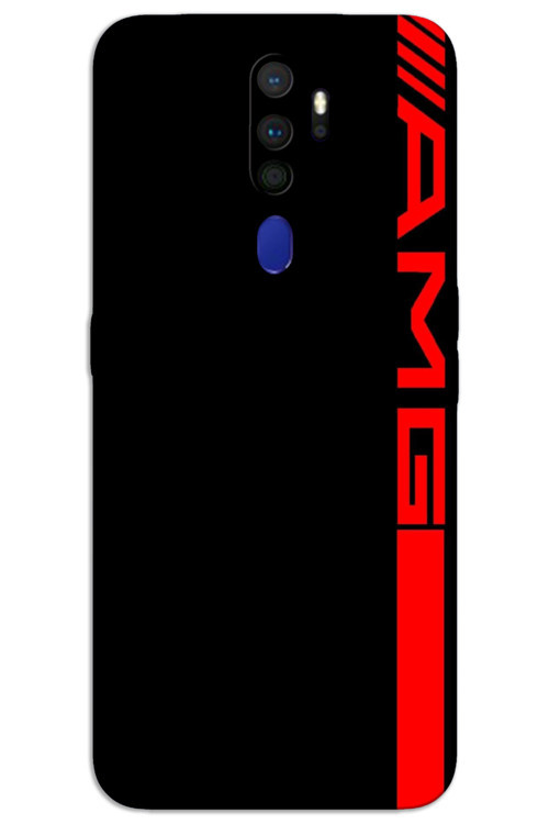 Oppo A5 2020 Kılıf HD Desen Baskılı Arka Kapak - AMG