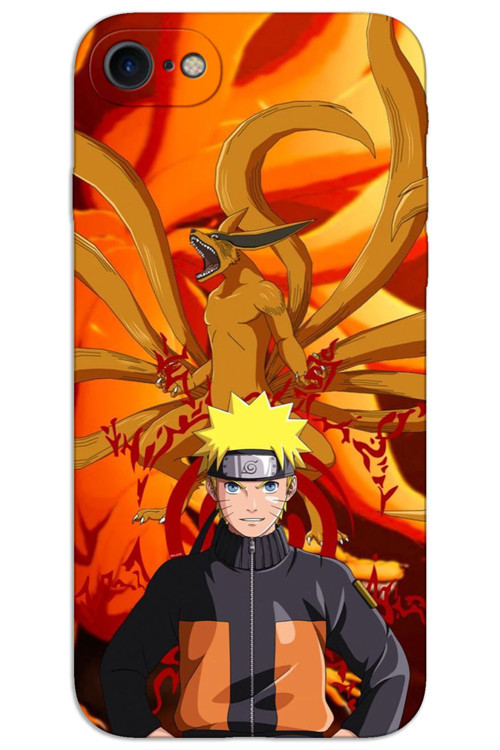 iPhone 16E Kılıf HD Desen Baskılı Arka Kapak - Naruto