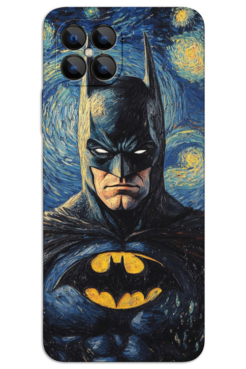 Omix X600 Kılıf HD Desen Baskılı Arka Kapak - Batman