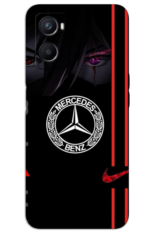 Oppo A96 Kılıf HD Desen Baskılı Arka Kapak - Merceds
