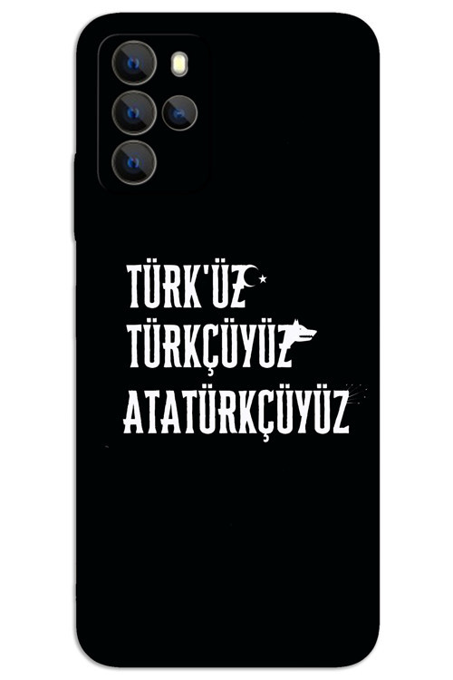 Omix X700 Kılıf HD Desen Baskılı Arka Kapak - Türkçü