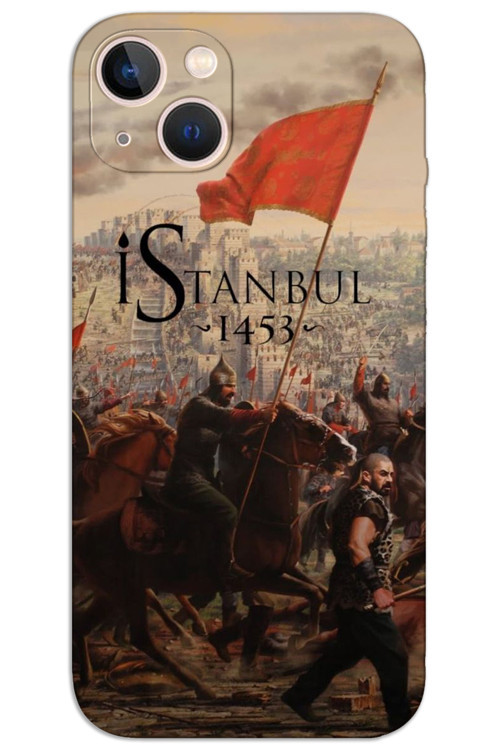 iPhone 15 Plus Kılıf HD Desen Baskılı Arka Kapak - Fetih