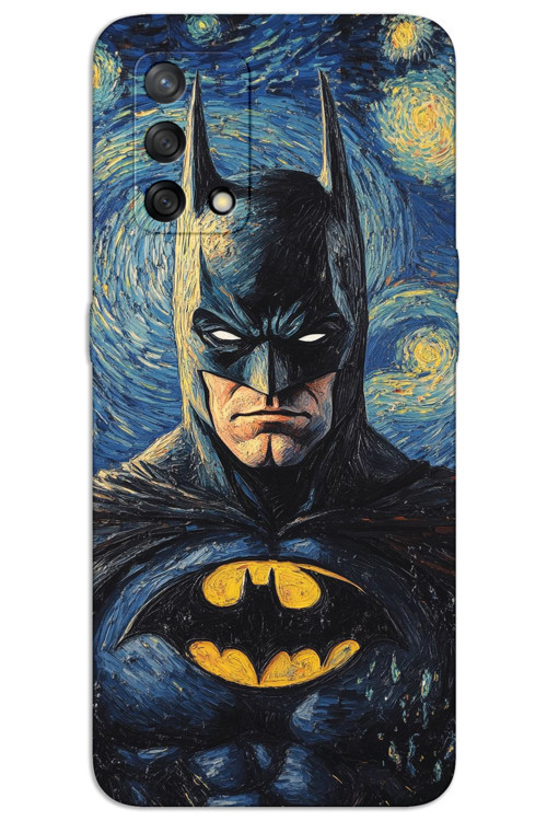 Oppo A74 Kılıf HD Desen Baskılı Arka Kapak - Batman
