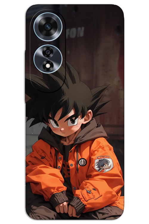 Oppo A60 Kılıf HD Desen Baskılı Arka Kapak - Goku