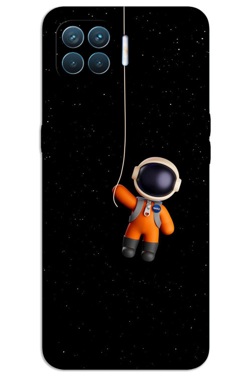 Oppo A73 Kılıf HD Desen Baskılı Arka Kapak - Astronot