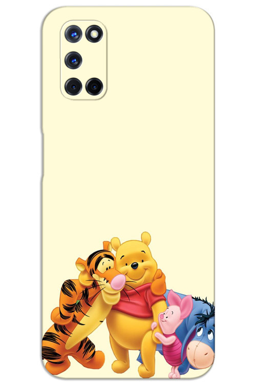 Oppo A72 Kılıf HD Desen Baskılı Arka Kapak - Winnie The Pooh 3