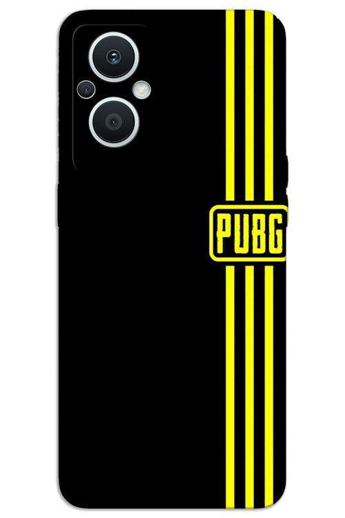 Oppo Reno 7 Lite Kılıf HD Desen Baskılı Arka Kapak - Pubg