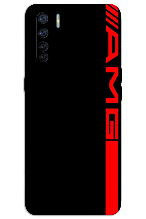 Oppo A91 Kılıf HD Desen Baskılı Arka Kapak - AMG