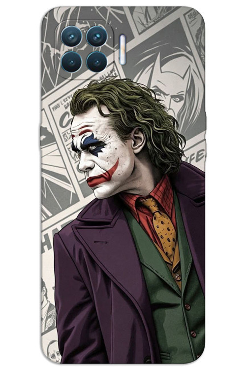 Oppo A73 Kılıf HD Desen Baskılı Arka Kapak - Joker