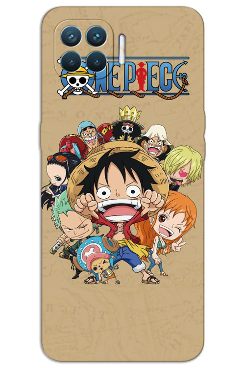 Oppo Reno 4 Lite Kılıf HD Desen Baskılı Arka Kapak - One Piece 1