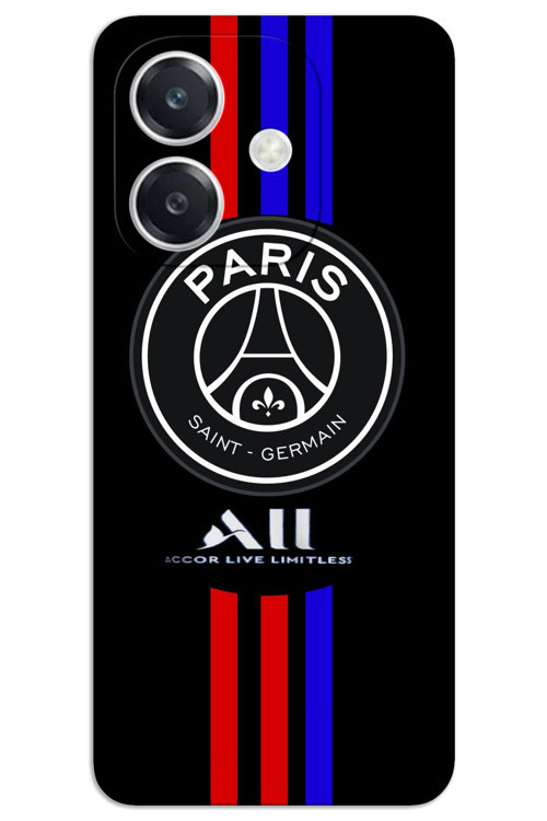 Oppo A3 Kılıf HD Desen Baskılı Arka Kapak - PSG